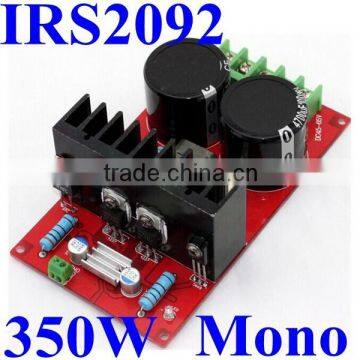 IRS2092 Mono Audio Power Amplifier Circuit assembled Board Module High Power 350W 4ohm 200W 8ohm sound standard DC 55V