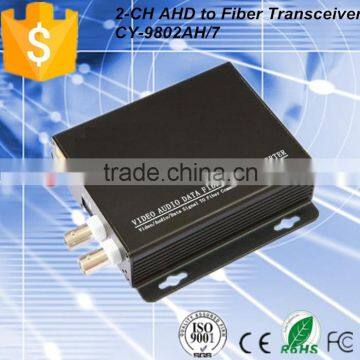 AHD to fiber transmitter, AHD fiber converter