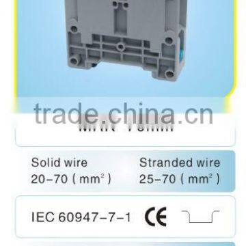 Screw Wire Electrical Connection Din Rail Terminal Block Connector photo-2
