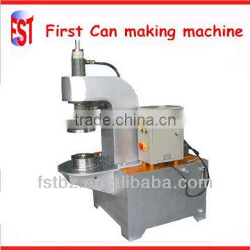 semi-auto metal round tin cans making machine