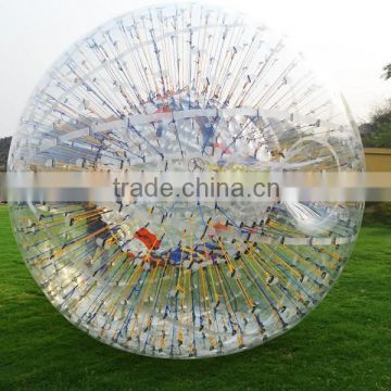 Hot pvc funny inflatable ball large zorb ball