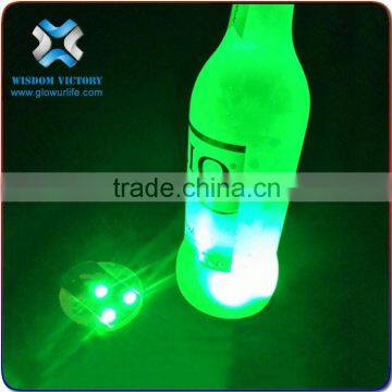 Promotional Flashing Led Bottle Coaster,led light sticker