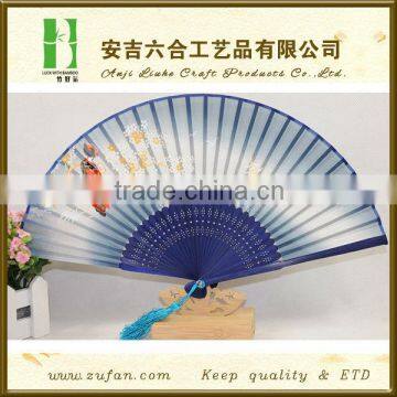 OEM personalized hot silk fan,gift item,ladies' fan