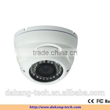 1/4 OV9712 CMOS, outdoor Waterproof 720P AHD dome camera, with 2.8~12mm vari focal lens