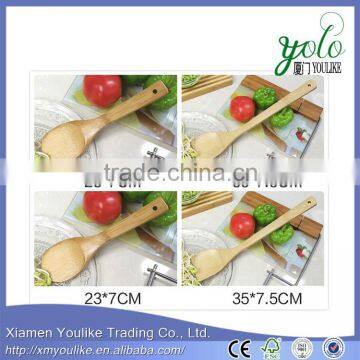 New 2016 product Bamboo kitchen tools natural Bamboo Cooking Utensil