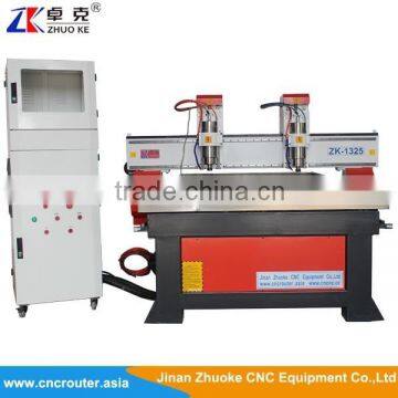 Double Z Double Head Wood Metal Stone CNC Engraving Machine with Panasonic Servo Motor