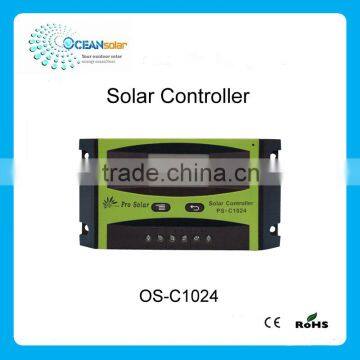 10A hotsale 12V 24V Auto PWM Solar regulator with LCD display