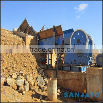 The large capacity high broken rate small pe 150x250 jaw crusher for sale