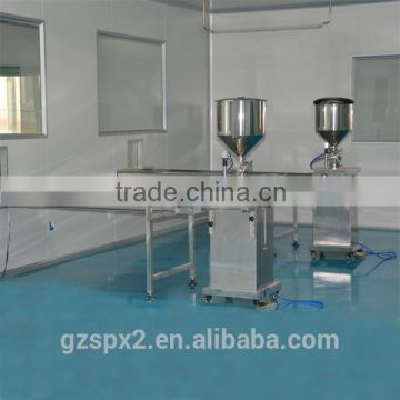 spx semi automatic vertical paste filling machine for cosmetic cream filler