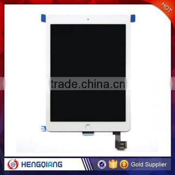 Best quality white LCD Display Touch Screen Digitizer Panel Assembly for iPad 6 Air 2