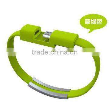Smart Phone Charging Wire Bracelet Data Lines Micro USB Data Cable for All Digital Products photo-4
