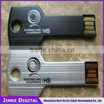 Wholesale gift metal usb key with factory price Gift Key Shape USB Stick