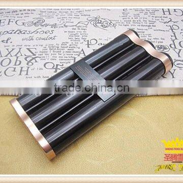 Alloy metal cigar tube stainless steel tube three cigarette Cigar tube, cigar tool, cigar smoking