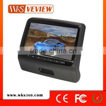 High Quality 9 Inch Car Hadrest Monitor With Wireless Game and Usb sd Slot Functions photo-2