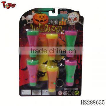 Halloween design projector toy with key chain smart promotional gifts