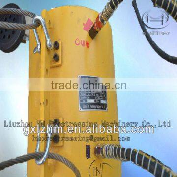 YDC2500-200 lightweight hydraulic core-through tensioning(stretching) jack