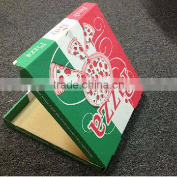 2015 best selling/best buy virgin kraft cheapest single fold paper cardboard pizza box customized degisn