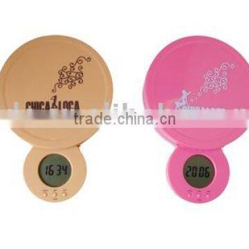 Stylish Kitchen Scale with LCD Clock and Timer RL503