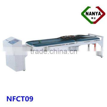 Cervical and lumbar spinal medical traction bed