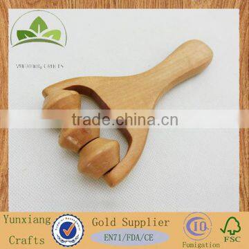 Wooden body massager wooden roller massager