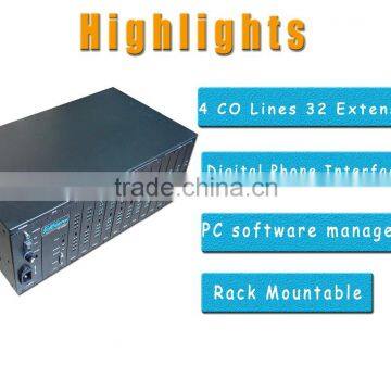 PABX 32 Extensions Intercom System for Hotel TP16128-432 photo-5