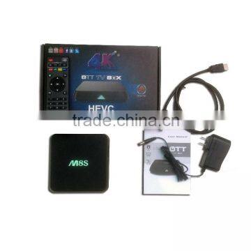 Shiningworth M8S 2G/8G Game tv Box 5.0gWifi Google H.265 Bluetooth Amlogic S812 Android tv Box