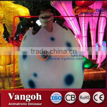 VGD-628 Animatronic animal amusement park Artificial dinosaur egg