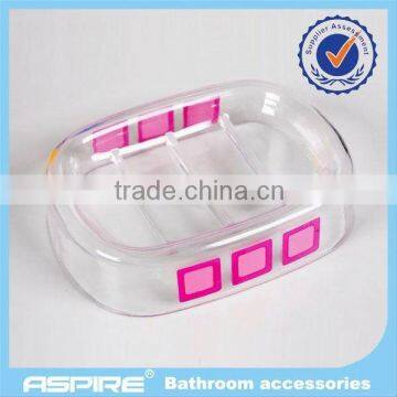 ABS colorful 7pcs bathroom set