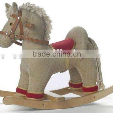 wooden rocking horse for sale