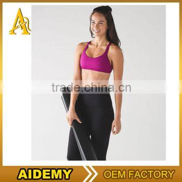 Women custom tank tops Full sublimation yoga tops wholesale Knitted Printing Workout Sexy Digital Gym Yoga