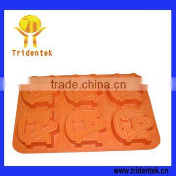 Hot Sell Alphabet Silicone Cookie Mould