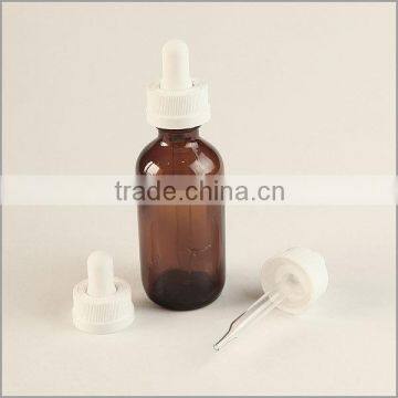 0.5ml 1ml Amber Straight Tip Glass Pipette Dropper Bottles photo-1
