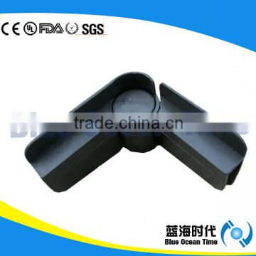 Black Plastic fodable edge corners for PP corrugated box