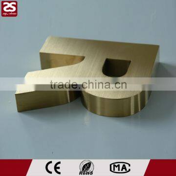 Cheap Price Stainless Steel 3d Led Metal Logo and Name Sign photo-4