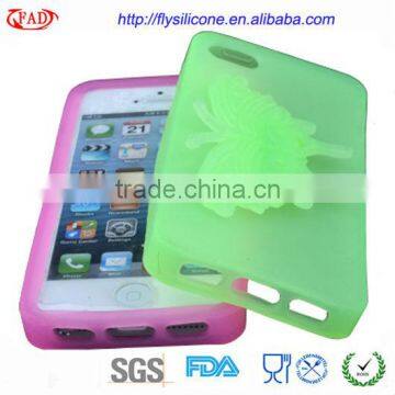 Funny 3d Phone Case With Butterfly Earphone Storage Design Own Mold Factory