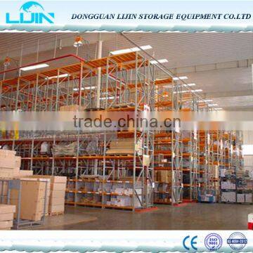 Heavy Duty Warehouse Storage Wood Pallet Metal Rack