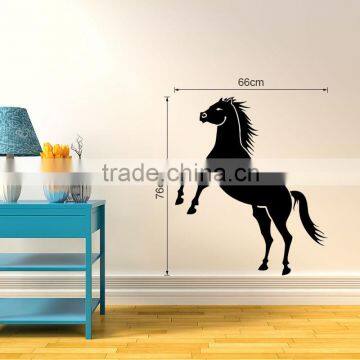 Promotional Home Decorations Black Vinyl Horse Wall Stickers for Kids photo-3