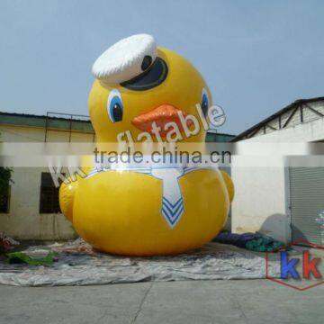 air tight 6mH giant inflatable yellow promotion duck KKM-L046