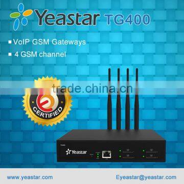 Yeastar 4 ports sim card GSM Gateway VOIP Gateway