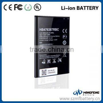 3000mAh High Capacity Li-ion Battery for HUAWEI Honor 3X