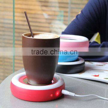 Hot sale mini coffee cup warmer usb