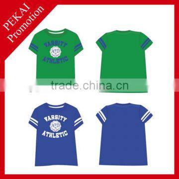 Custom wholesale in china promotional t-shirt screen printing