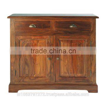 Wooden Media Cabinet