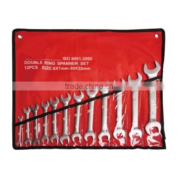 12PCS double open end spanner