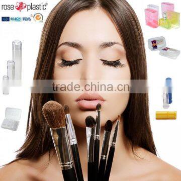 Printing Luxury Telescopic Screw Twist Cylinder pp pe Pvc Clear Trans Square Rectangular Round Shaped Cosmetic Packaging Tubes photo-4