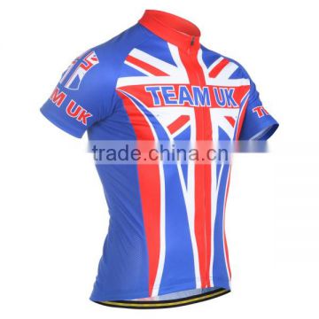 Wholesale cheap manufacturer sublimation printed cycling jersey