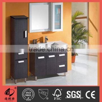 Melamine wood Grain Wall Mounted Bathroom furniture 2015114
