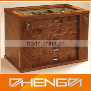 High quality custom made-in-china leather pencil vase (ZDS-SE106)