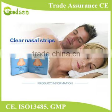 Manufacturer Clear Strips breath smoothly stop snoring nasal strips Bulk