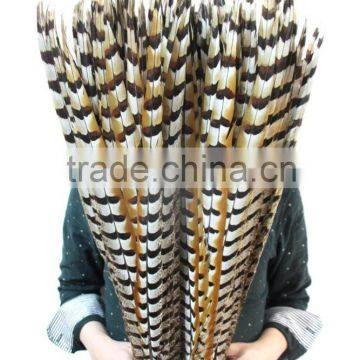 No.1 Manufactor ZPDECOR Best Selling Cheap Long Natural 60-70cm Length Reeves Venery Pheasant Tail Feathers photo-4